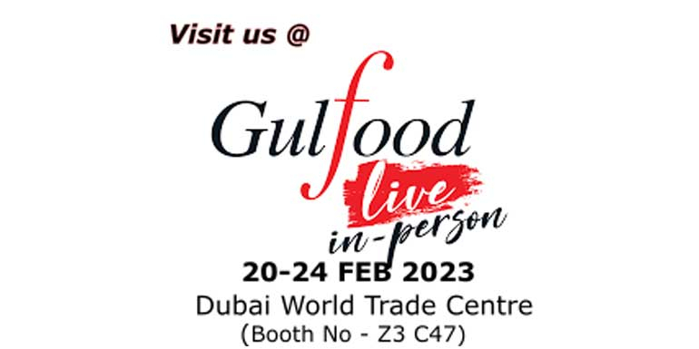 Gulfood 20-24 February 2023 Dubai World Trade Centre